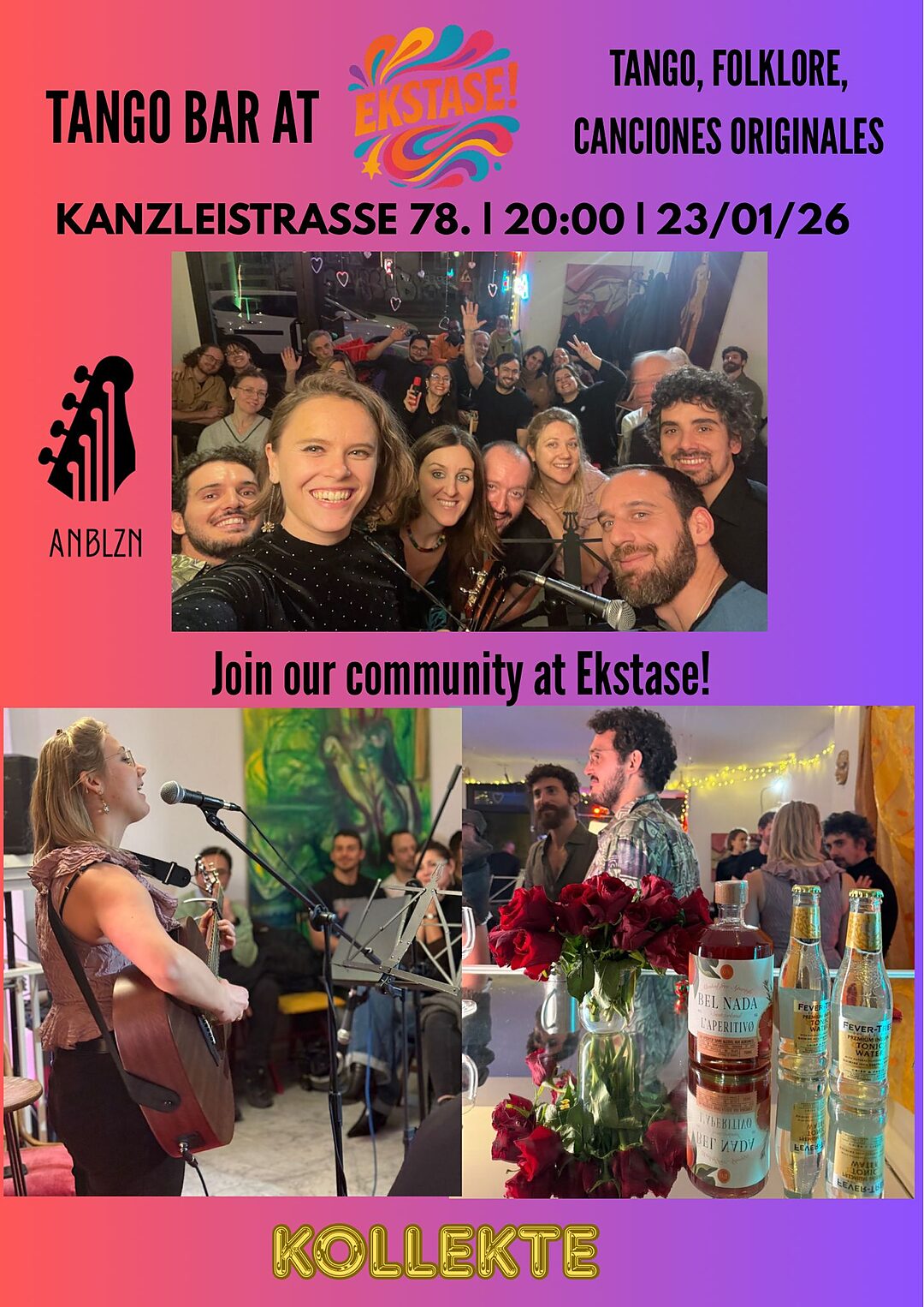 tangobar Flyer 2026 Januar