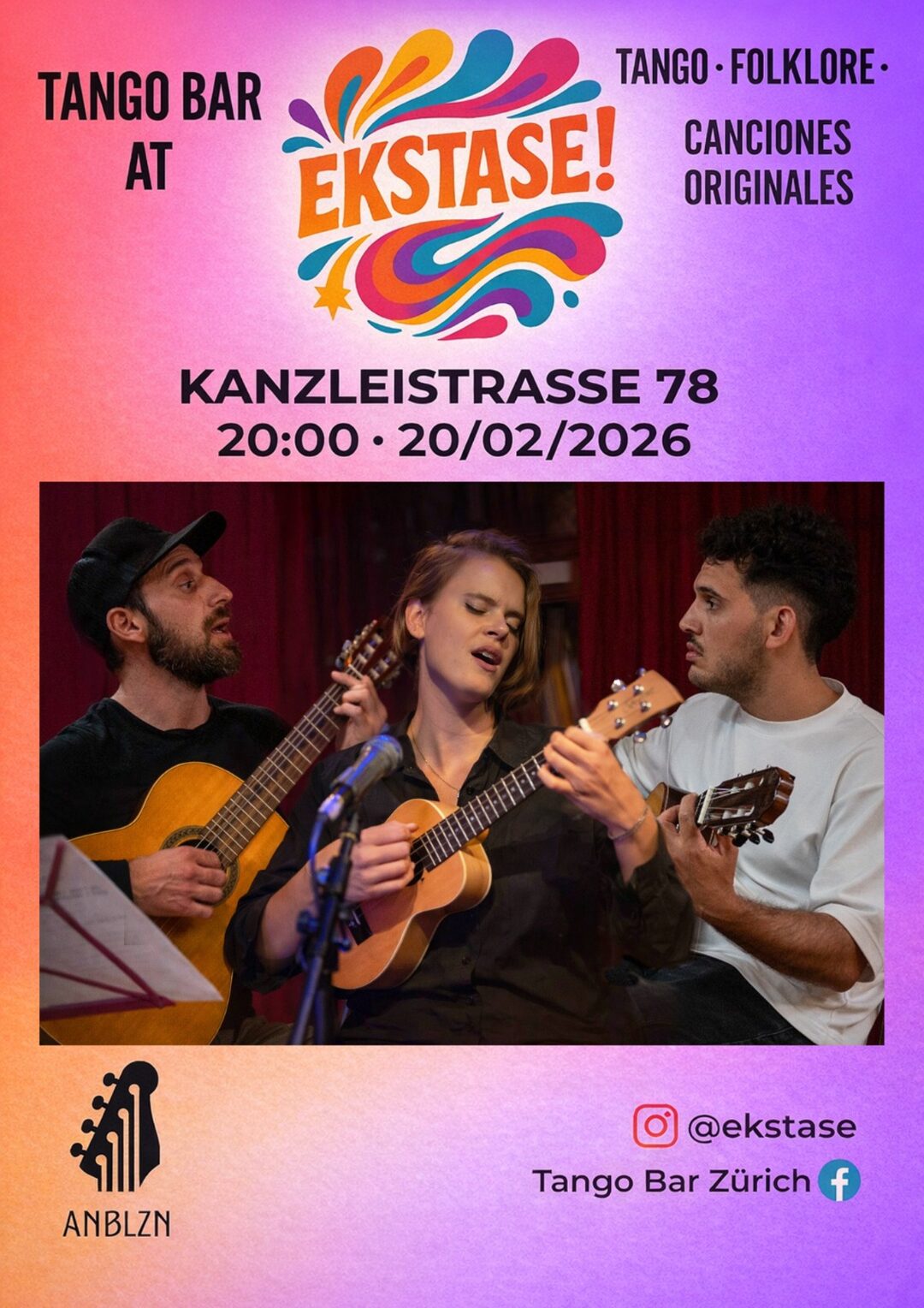 tangobarflyer für februar